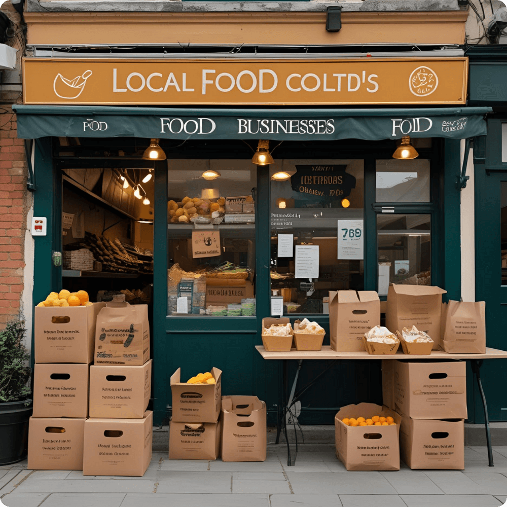 Feature illustration: Businesses List Surplus Food