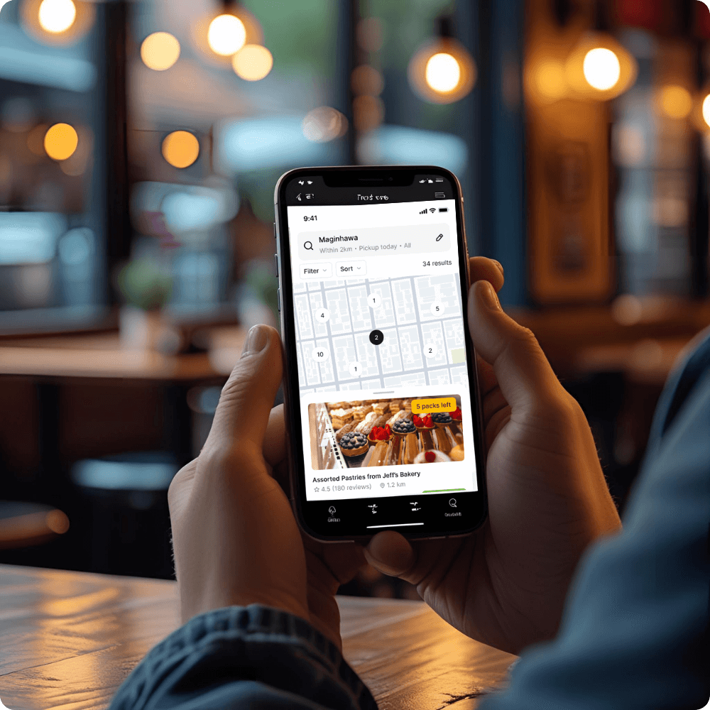 Feature illustration: Customers Browse & Reserve